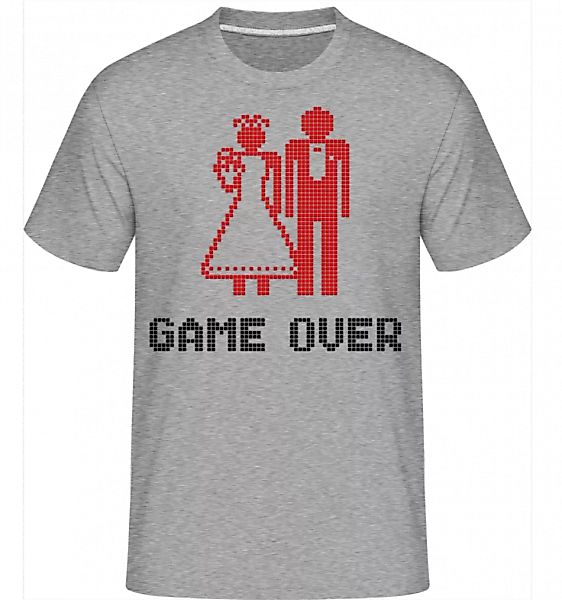 Game Over Sign Red · Shirtinator Männer T-Shirt günstig online kaufen
