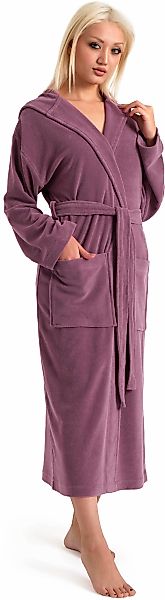 my home Damenbademantel "Jule, ideal für Sauna & Spa, Hotelbademantel, Morg günstig online kaufen