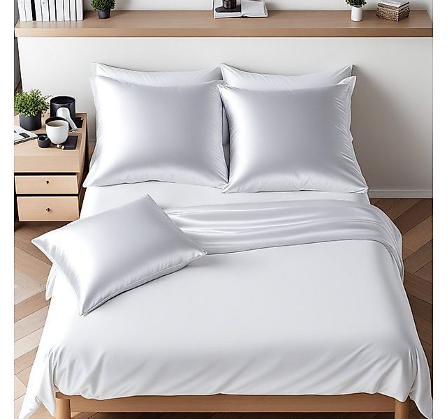 Cozyor Wendebettwäsche Satin glänzend matt 135x200, 155x200, 155x220, 200x2 günstig online kaufen