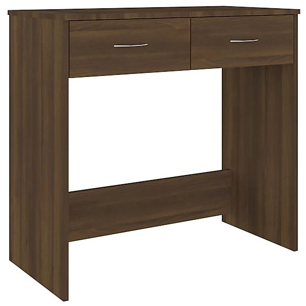 vidaXL Schreibtisch Braun Eichen-Optik 80x40x75 cm Holzwerkstoff 815476 günstig online kaufen