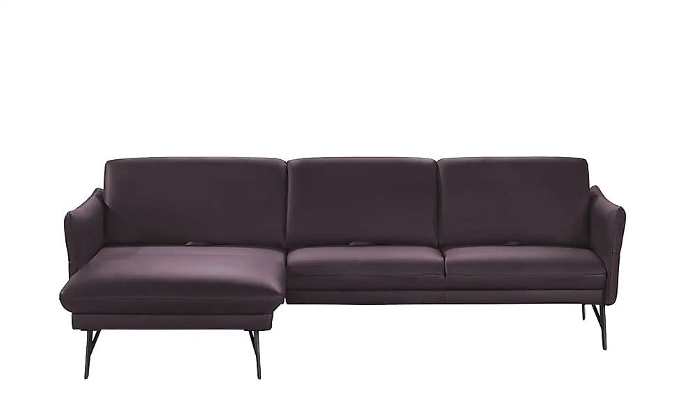 himolla Ecksofa Leder  1928 ¦ lila/violett ¦ Maße (cm): B: 280 H: 83 T: 175 günstig online kaufen