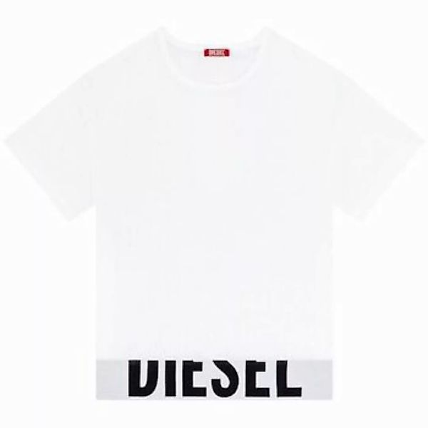 Diesel  T-Shirts & Poloshirts A14593 0HMAU - SPORT CROPPED-100 günstig online kaufen