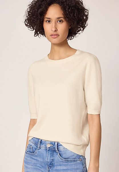 STREET ONE Strickpullover mit Rundhalsausschnitt günstig online kaufen