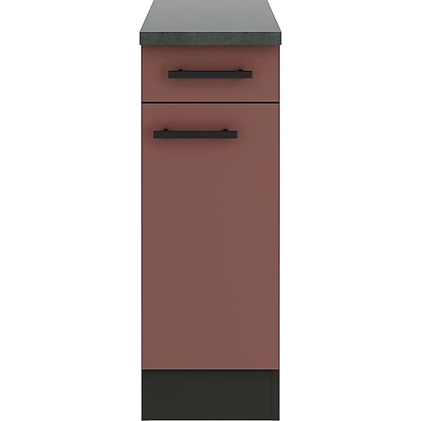 OPTIFIT Nizza407 Küchen-Unterschrank 30 cm Rostrot günstig online kaufen