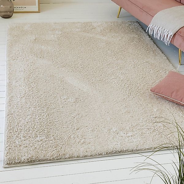 OTTO home Hochflor-Teppich "Nickolas, auch als Läufer erhältlich" rechtecki günstig online kaufen