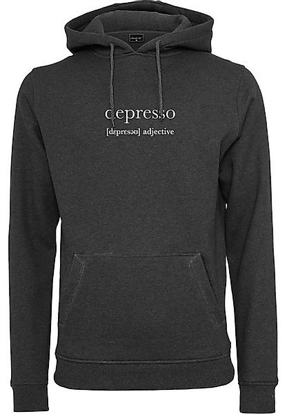 MisterTee Sweatshirt MisterTee Herren Depresso Hoody (1-tlg) günstig online kaufen