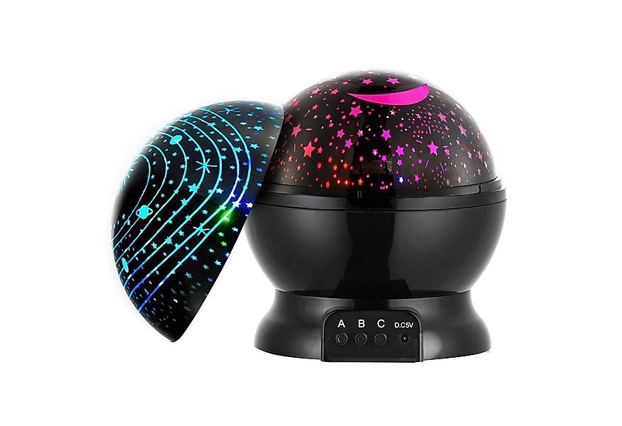 all Kids United LED Nachtlicht Sternenprojektor mit 3 Aufsätzen, Baby Einsc günstig online kaufen