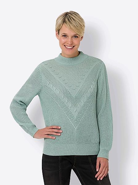 Classic Basics Stehkragenpullover "Langarm-Pullover" günstig online kaufen