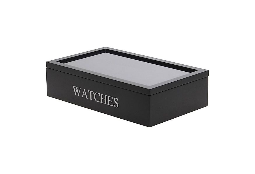 Mojawo Aufbewahrungskorb Uhrenvitrine Uhrenkiste Uhrenbox für 12 Uhren inkl günstig online kaufen