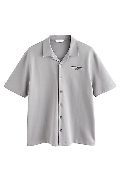 Next Kurzarmhemd Jersey-Hemd mit Grafikprint (1-tlg) günstig online kaufen