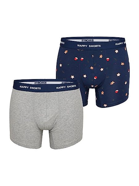 HAPPY SHORTS Retro Pants XMAS (2-St) Retro-Boxer Retro-shorts unterhose günstig online kaufen
