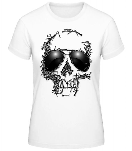 Sonnenbrille Totenkopf · Frauen Basic T-Shirt günstig online kaufen