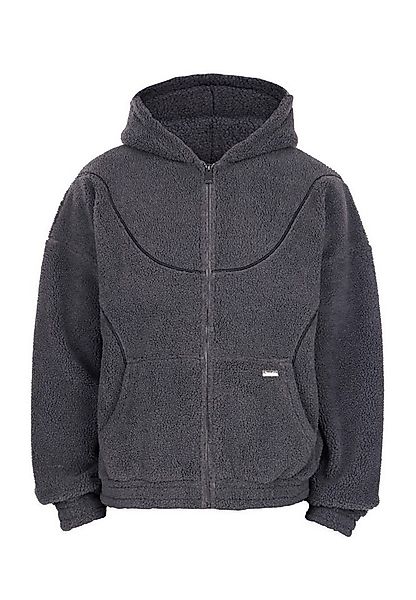 Dropsize Kapuzenpullover Dropsize WAVY TEDDY ZIP HOODIE (1-tlg) günstig online kaufen