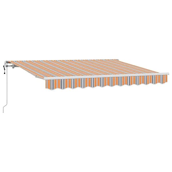 vidaXL Einziehbare Markise Mehrfarbig 350 x 200 cm Stoff 3329701 günstig online kaufen