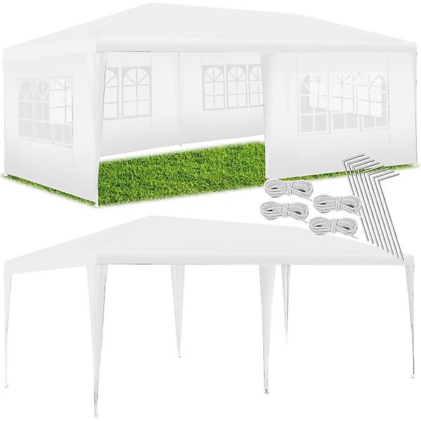 tectake Pavillon Terrassenüberdachung Vivara 6x3m mit günstig online kaufen