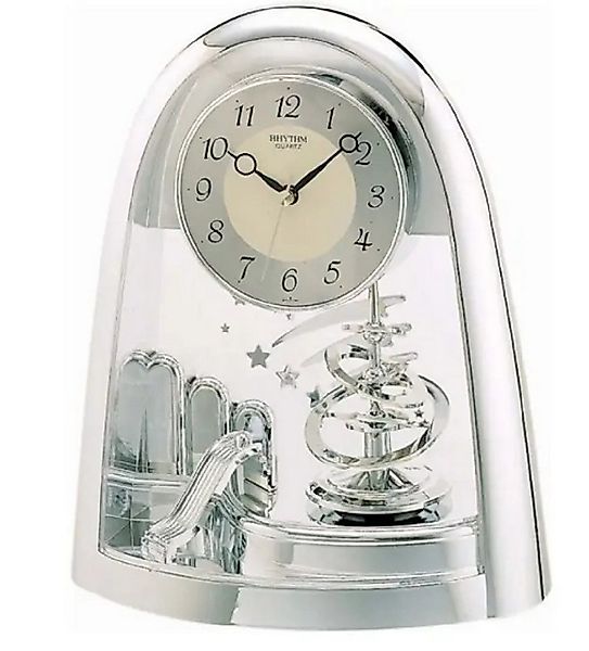 Rhythm Pendeltischuhr Tischuhr mit Drehpendel Quartz Uhrwerk Rhythm 7607 Zu günstig online kaufen