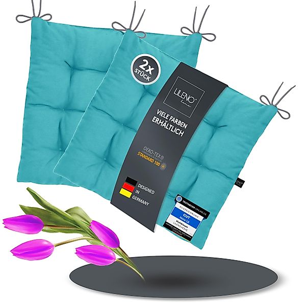 LILENO HOME Stuhlkissen Sitzkissen für Gartenstuhl, günstig online kaufen