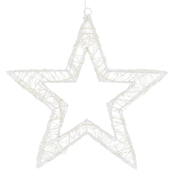 ECD Germany LED Stern Weihnachtsdeko Drahtstern Weihnachtsstern Dekostern f günstig online kaufen