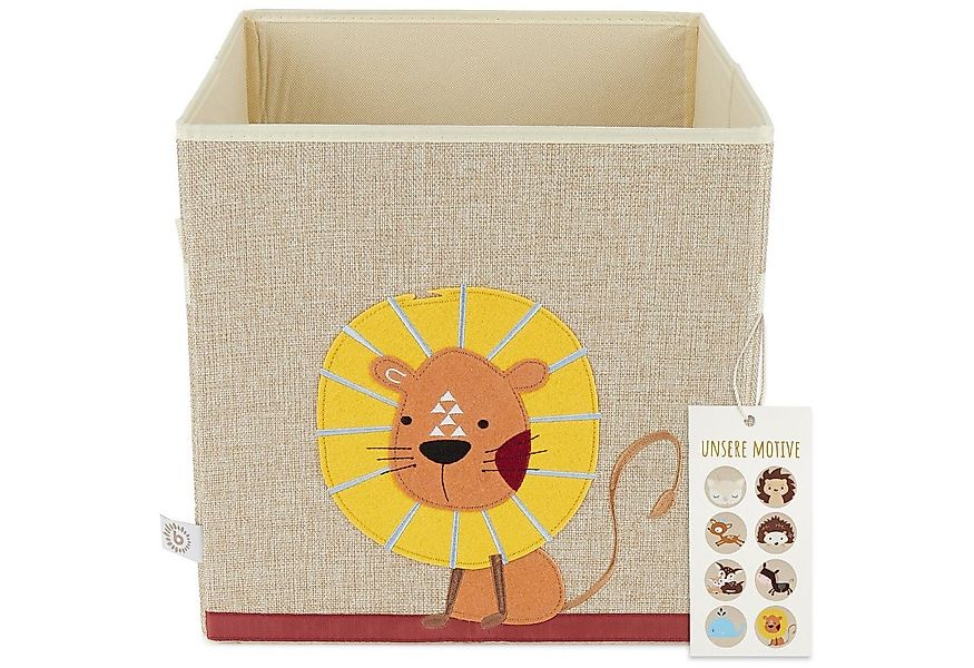 BIECO Spielzeugtruhe Bieco Kinder Aufbewahrungsbox Löwen 36L, faltbar Kalla günstig online kaufen