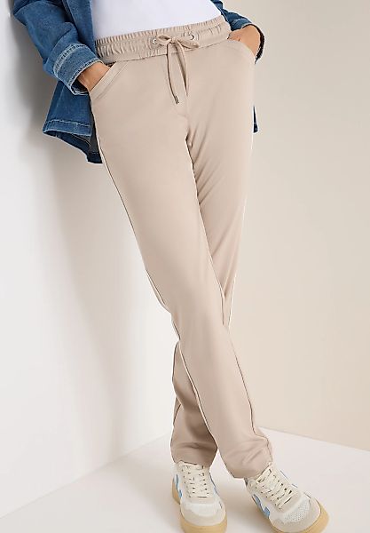 Cecil Stoffhose "Style Tracey" mit Gallonstreifen und elastischem Bund mit günstig online kaufen