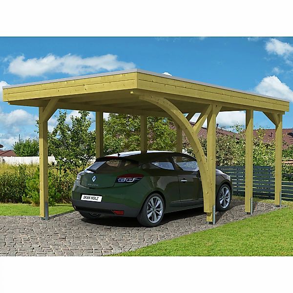 Skan Holz Carport Friesland Set 5 314 cm x 555 cm günstig online kaufen