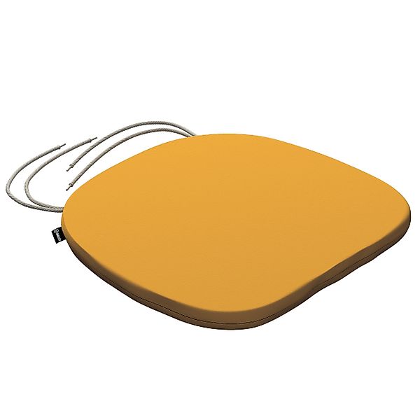 Stuhlkissen Marcus mit Bindeschnur, honiggelb, 40 x 37 x 2,5 cm, Crema (144 günstig online kaufen