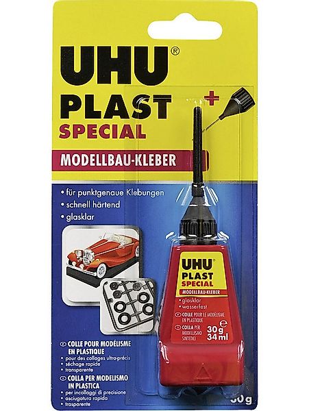 UHU Bastelkleber UHU Plast Spezial mit Feindosierspitze 30 g günstig online kaufen