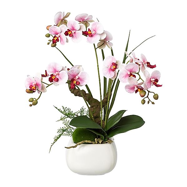 Kunstorchidee Pink, Durchmesser 1 cm, Gasper, günstig online kaufen