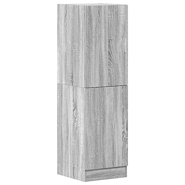 vidaXL Küchenschrank Grau Sonoma 38x41,5x131,5 cm Holzwerkstoff 860117 günstig online kaufen