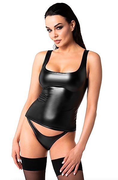 Noir Handmade Trägertop Damen Top Wetlook günstig online kaufen