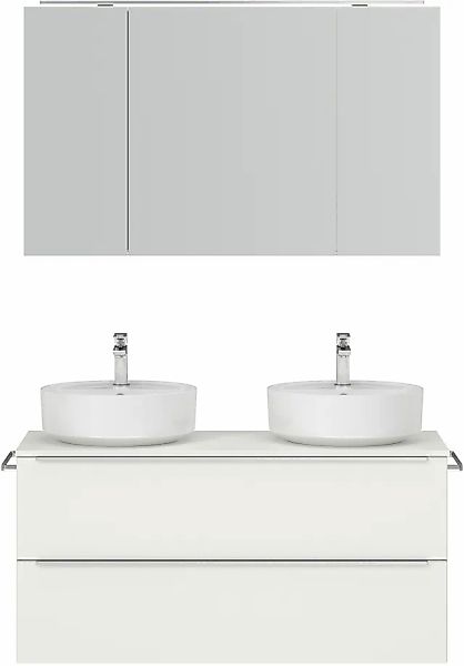 nobilia® Badmöbel-Set »Alvene«, (2 St., vormontiert, mit Soft-Close), inkl. günstig online kaufen