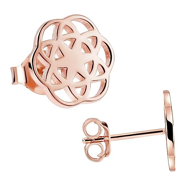 Materia Paar Ohrstecker Lebensblume / Blume günstig online kaufen