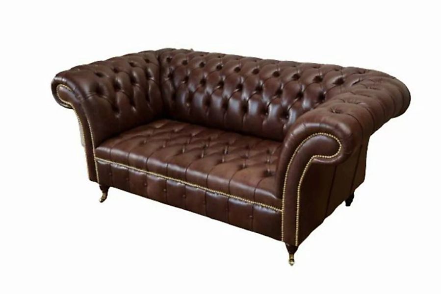 JVmoebel Chesterfield-Sofa, Chesterfield Zweisitzer Sofa Couch Wohnzimmer S günstig online kaufen