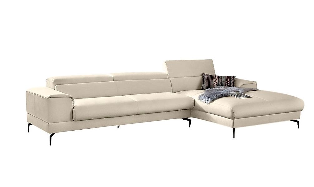 W.SCHILLIG Ecksofa »piedroo, Designsofa mit tollem Sitzkomfort, bequem, L-F günstig online kaufen