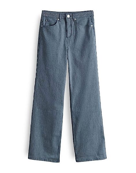 OPUS 5-Pocket-Jeans Mivy striped günstig online kaufen