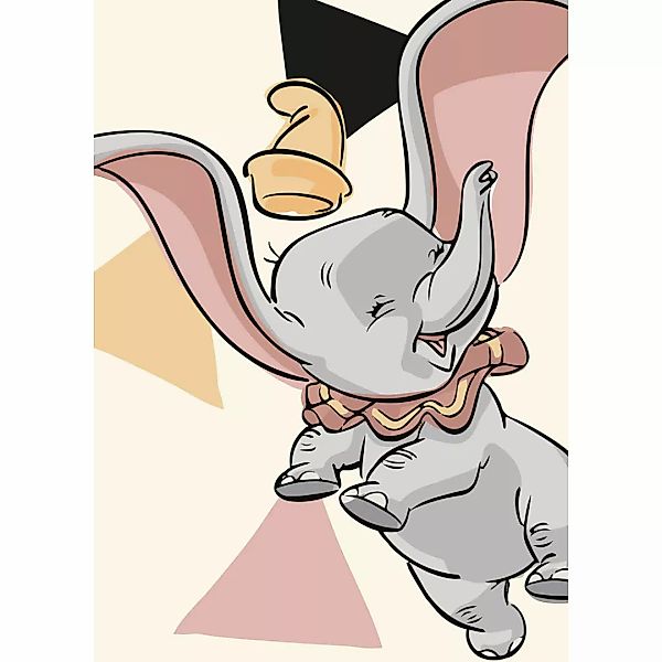 Komar Poster Dumbo Angles Disney B/L: ca. 50x70 cm günstig online kaufen