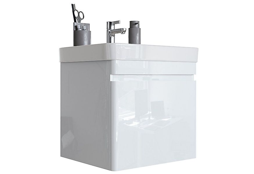 Newroom Waschtisch Axina, Waschbeckenunterschrank inkl. Waschbecken lackier günstig online kaufen