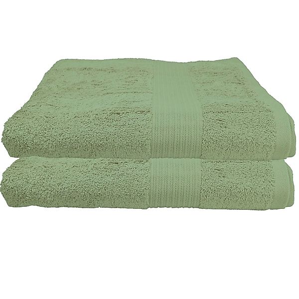 Julie Julsen Badetuch 2-Badetuch-Lindgrün-Badetuch 100 x 150 cm, Baumwolle günstig online kaufen