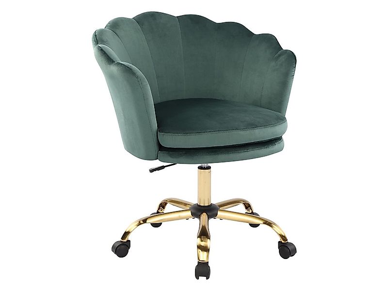 SeedWave Bürostuhl Samt Drehstuhl mit Rollen, Höhenverstellbar Schminkstuhl günstig online kaufen