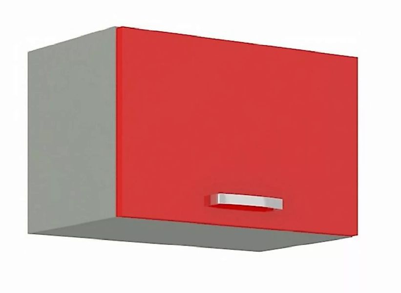 Küchen-Preisbombe Hängeschrank 60 cm Küche Rose Rot Hochglanz + Grau Küchen günstig online kaufen