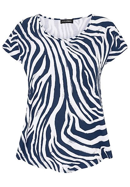 Doris Streich T-Shirt mit Zebra-Print günstig online kaufen