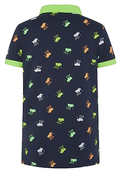 Polo Sylt Poloshirt mit Logo-Muster günstig online kaufen