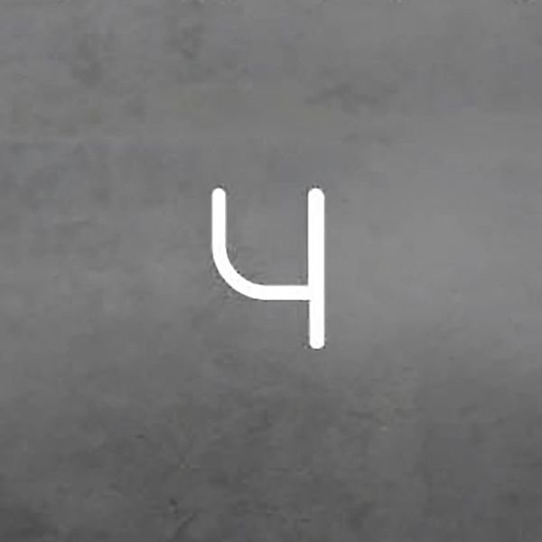 Artemide Alphabet of Light Wandleuchte Zahl 4 günstig online kaufen
