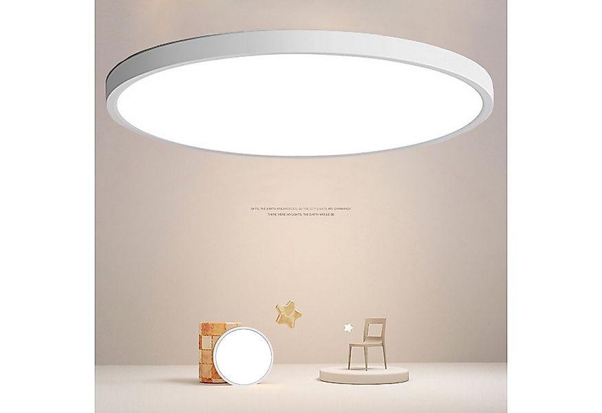 OYLCDI Deckenleuchte LED Deckenlampe 30W Wasserdichte Badezimmer lampe, Küc günstig online kaufen