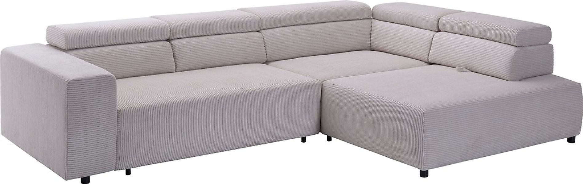 exxpo - sofa fashion Ecksofa "VITTORIO mit Komfortfunktionen, bequem und mo günstig online kaufen