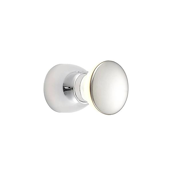 Lindby Wandleuchte Wandlampe Innen Sanscho 9950974 Modern in Chrom aus Meta günstig online kaufen