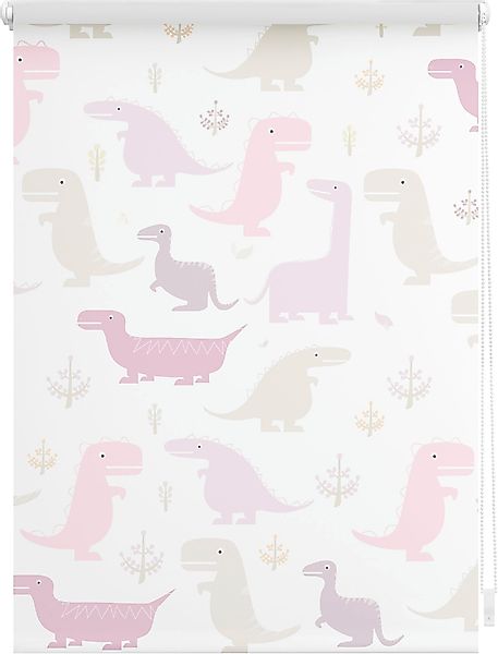 LICHTBLICK ORIGINAL Seitenzugrollo »Klemmfix Digital Dino«, verdunkelnd, en günstig online kaufen