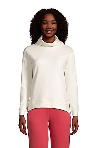 Sweatshirt mit weitem Kragen SERIOUS SWEATS, Damen, Größe: L Normal, Elfenb günstig online kaufen