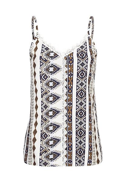 CLOUD 5IVE Muskelshirt CLOUD 5IVE Viskose Trägertop mit Spitzenbordüre (1-t günstig online kaufen