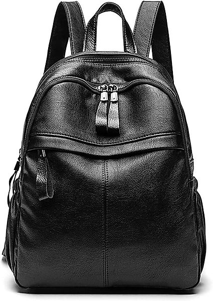 YRIIOMO Freizeitrucksack Daypack Damen leder Wasserdicht günstig online kaufen